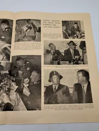 Tre eksemplarer af det danske modstandsblad Frit Danmark fra 1945-1946