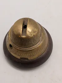 Antik messing tidsbrandrør til artilleri Tysk WW1 