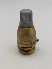 Militær Artilleri Brandrør M/49/62 i Messing og Aluminium
