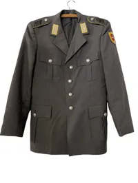 Vesttysk Bundeswehr Uniformjakke med Niedersachsen-emblem