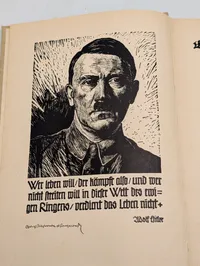 Ewiges Deutschland, tysk bog med lærredsbind