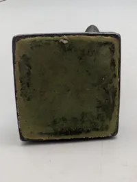 Tysk WHW Ørnestatuette fra 1938-39 med AO-mærke  (Auslaationnds-Organis).'DÄNEMARK'  