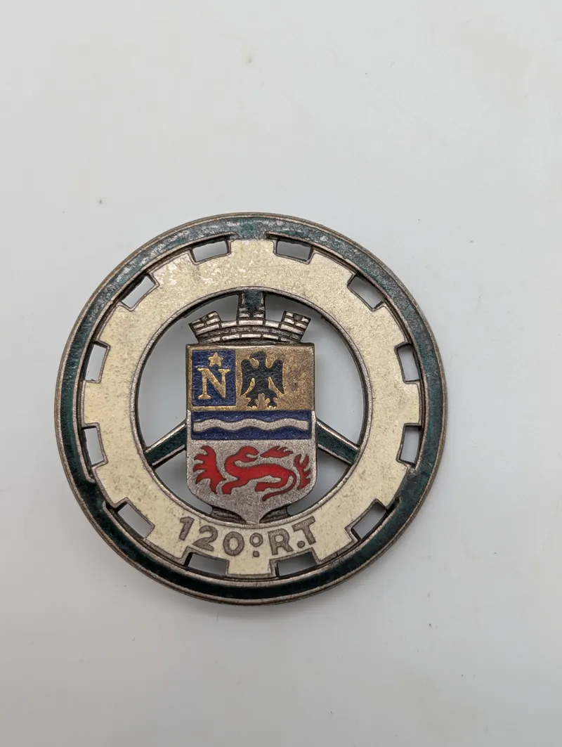 Fransk militæremblem 120e Régiment du Train