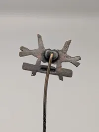 Vintage 19 September Commemorative Barbed Wire Motif Stick Pin KZ Dansk Politi 