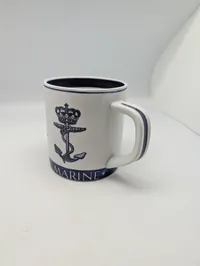 Royal Copenhagen Porcelænskrus med Maritimt Motiv