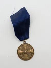 Finsk Hvide Roses Orden, Fortjenstmedalje i Bronze med Original Etui
