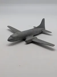 Dansk Militær Flyvevåbnet (FKP) Støbt Metal Flymodel, til flykending 