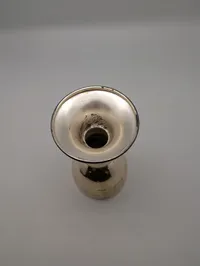 Tysk sølvplet pokal med graveringer, Pokalschießen 1936-1944 fra Dansk sønderjyske krigsdeltager fra Regiment 86 
