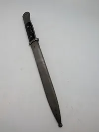 Tysk Mauser K98 Bajonet med Metalskede, nummerens