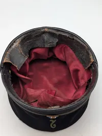 Dansk Militær Kasket Model 1889 med Enhedstal 2