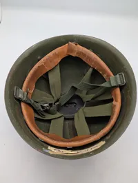Swedish M37/65 Steel Military Helmet with Three Crowns Decal