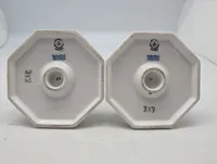 Et par Royal Copenhagen 'Vinstok' lysestager i porcelæn