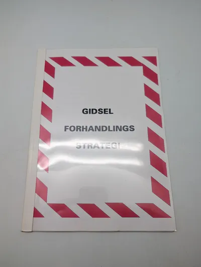 Gidsel Forhandlings Strategi - Taktisk Dokumentmappe