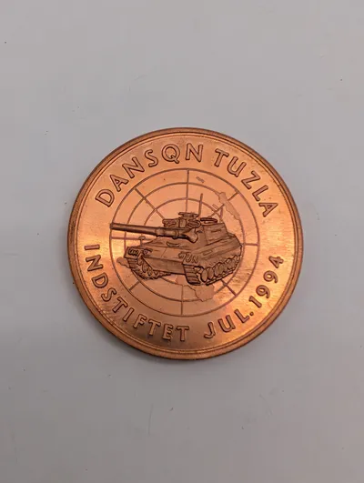 Dansk UNPROFOR Dansqn Tuzla Erindringsmedalje, Juli 1994