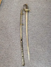 Dansk model 1858 officerssabel 
