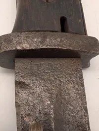 Antik tysk Mauser M1884/98 bajonet med trægreb