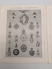 Fritz Heimbürger, Juvelerer og Guldsmedemester, illustreret varekatalog