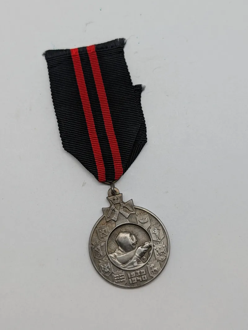 Finsk Vinterkrigsmedalje 1939-1940 med bånd