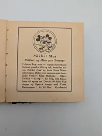 1935 Walt Disney Mikkel Mus paa Skattejagt Danish Mickey Mouse Book