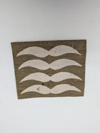 Tysk Luftwaffe rang mærke til sommer uniform WW2 