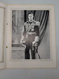 Officielt Souvenirprogram for Kong George VI og Dronning Elizabeths Kroning