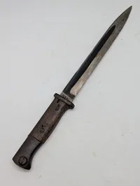 Tysk Mauser K98 Bajonet med Trægreb