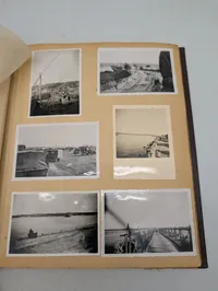 Tysk WWII Kriegs-Erinnerungen Fotoalbum