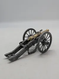 Napoleonsk modelkanon i messing og metal