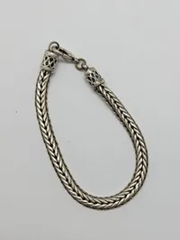 Bali Tulang Naga Armbånd i Sterling Sølv med Hummerlås