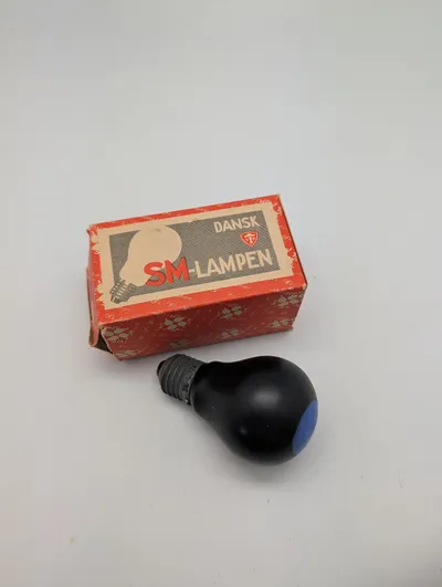 Dansk SM-Lampen No. 4074 WWII Blackout Light Bulb