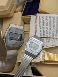 Kæmpe Samling af vintage Space og Cycle digitale armbåndsure