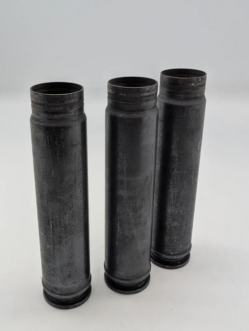 Tre Mauser 27x145mm DM1001 patronhylstre