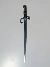 Dansk Model 1867 bajonet med serienummer 40 B 597