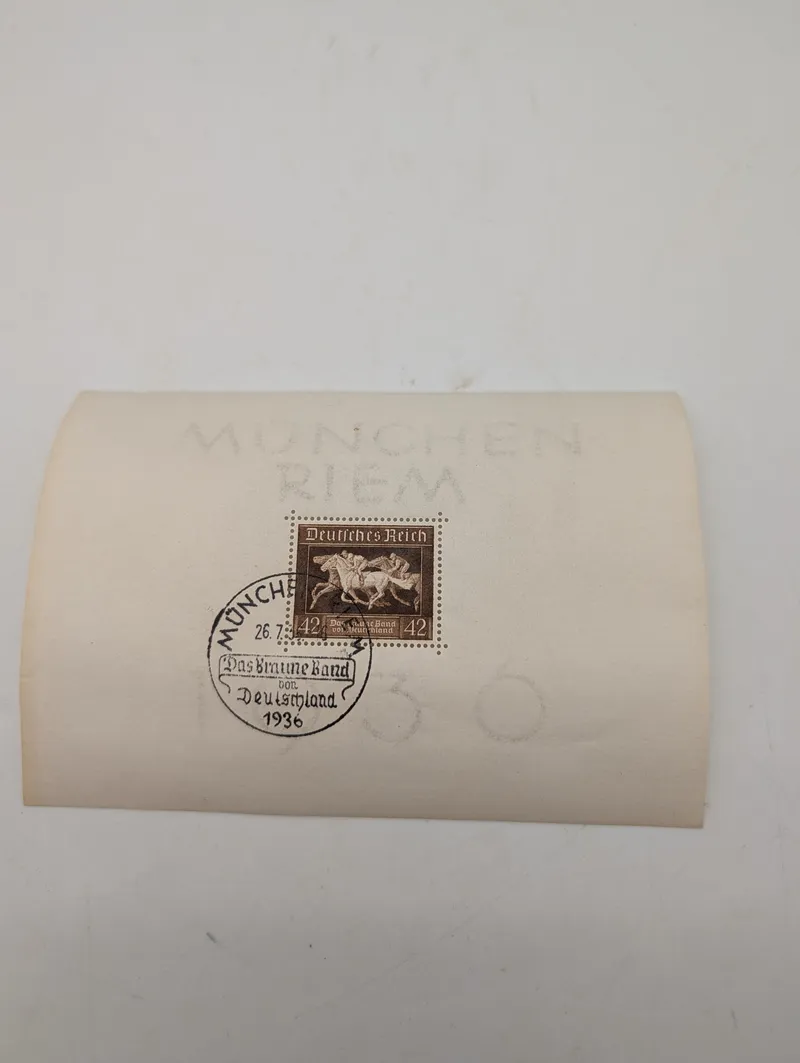Tysk Deutsches Reich frimærke, Das Braune Band von Deutschland 1936