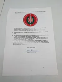 Det Danske Internationale Logistik Center (DANILOG) emblemer og dokumenter