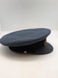 Dansk Flyvevåben Officerskasket med Broderet Emblem