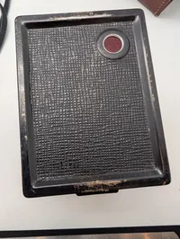 Minolta AF-Tele Super og Vredeborch Vrede Box kameraer med tasker