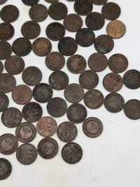 Samling af danske 1 øre mønter, Christian IX og Frederik VIII