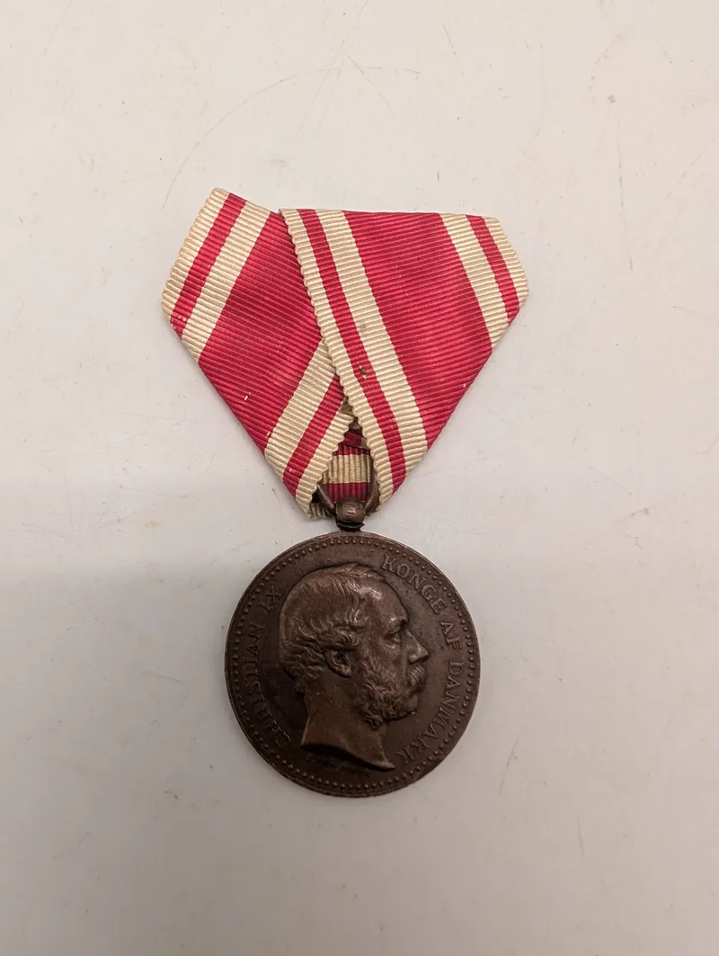 Dansk Erindringsmedalje for Krigen 1864, Christian IX