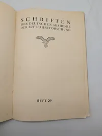 Schriften der Deutschen Akademie der Luftfahrtforschung Heft 29