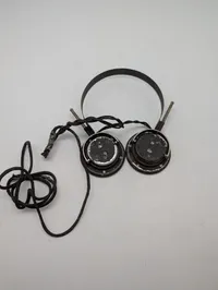 Tyske Dfh.b Felttelefon-hovedtelefoner fra 2. Verdenskrig