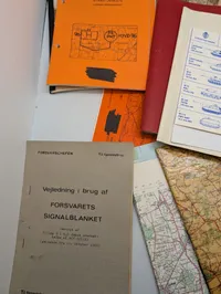 Dansk Militærhistorisk Samling: Kort, Manualer og Panserkendingskort