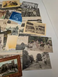 Collection of Vintage Early 20th Century International Postcards  Sendt til Grevinde Hamilton 