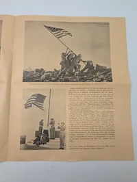 WWII Military Ephemera Lot: Battle of Britain, Iwo Jima, and Invasion Craft