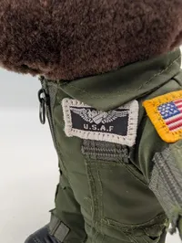 U.S. Air Force Pilot Bamse i Flyverdragt