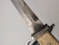 Erik Frost Mora Sweden Stag Handle udgangsbajonet 