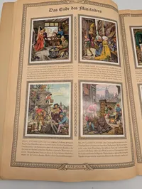 Cigaretten-Bilderdienst, Deutsche Kulturbilder 1400-1900, samlealbum (1934)