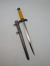 Tysk Hærdolk Model 1935 af Paul Weyersberg & Co. Solingen afnazifiseret 