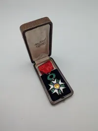  French Legion of Honour Knight's Cross Medal in Original Case