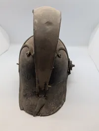 Dansk Dragon hjelm model 1854, loftfund 
